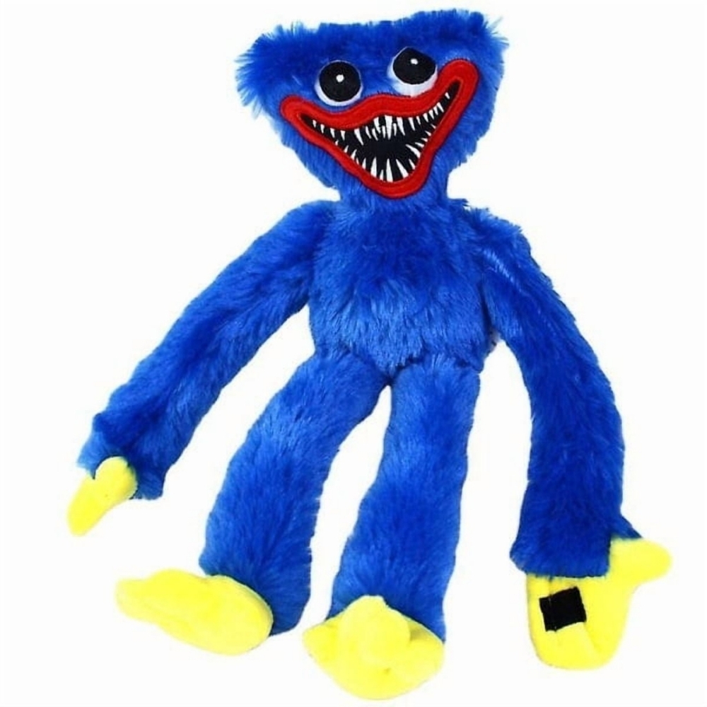 Huggy Wuggy Poppy Playtime Plush Toy (Blue Only) - Picture 2 of 7